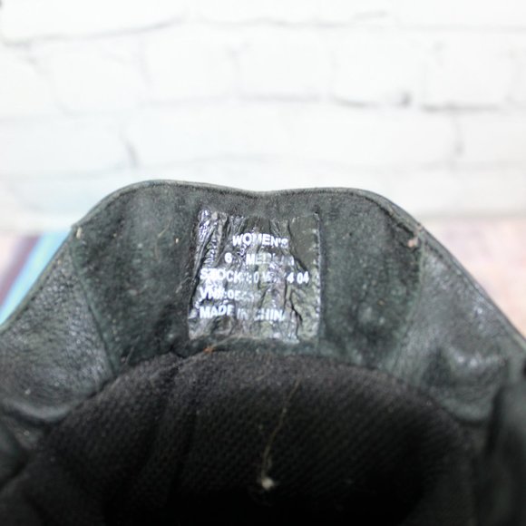 LL Bean Cresta Brown Leather Vibram Sole Trail Hiking Ankle Boots 6 M - Picture 6 of 9